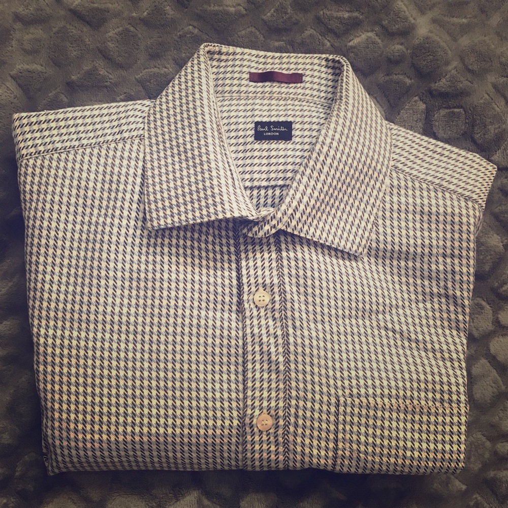 Paul Smith Houndstooth Dress Shirt